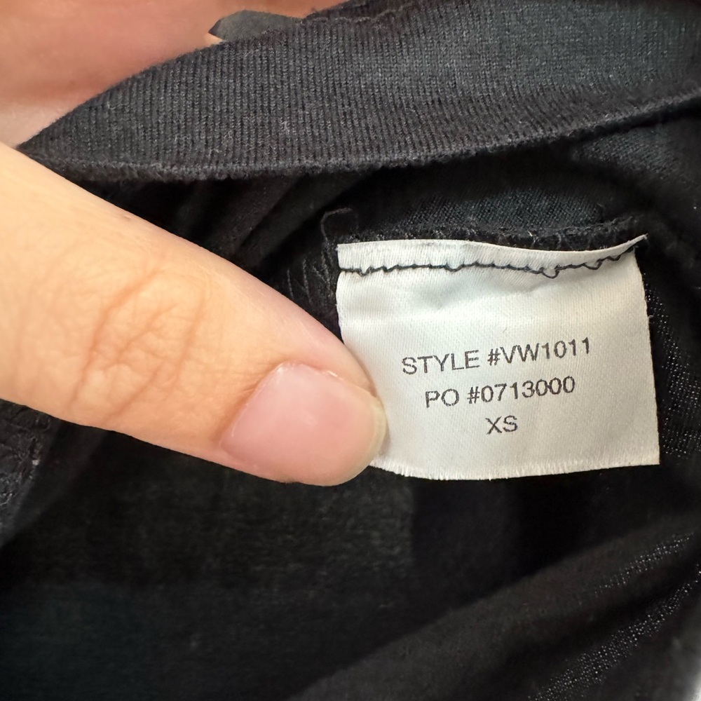 XS Vuori Energy Tee Black Heather - Picture 6 of 7